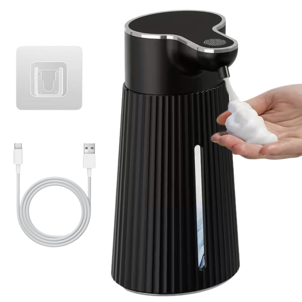 Dozator Automat de Sapun, EDYLUX, Senzor de miscare, 400 ml, Spumare Automata, Detectare Rapida a Miscarii 